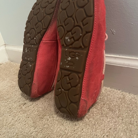 UGG Pink Suede Moccasins - Picture 14 of 17
